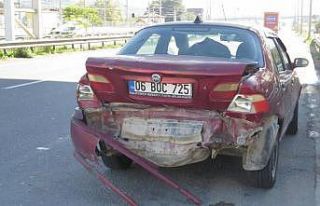 Sakarya'da meydana gelen zincirleme trafik kazasında...