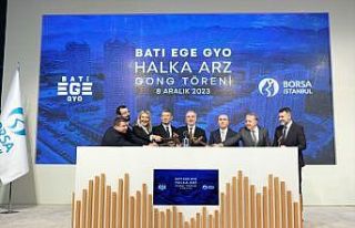 Borsa İstanbul'da gong Batı Ege GYO için çaldı