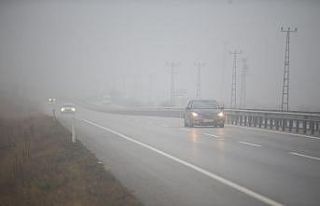 Edirne ve Kırklareli'nde sis etkili oluyor
