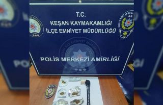 Edirne'de uyuşturucu operasyonlarında yakalanan...