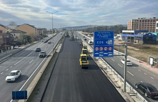 Kocaeli stadyum yolunda İstanbul istikameti trafiğe...