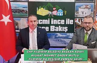 CHP Yıldırım Belediye Başkan Adayı Avukat Önder...