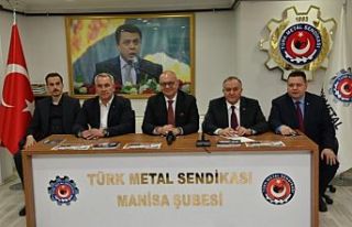 Türk Metal Sendikası, Başkan Ergün'ü ağırladı