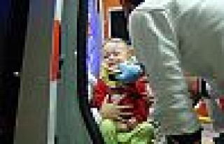 2 yaşındaki bebeğin hayatını bebek koltuğu kurtardı