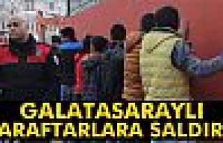 Adana'da Galatasaraylı taraftarlara saldırı
