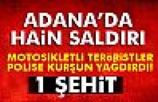 Adana’da terör saldırısı: 1 şehit