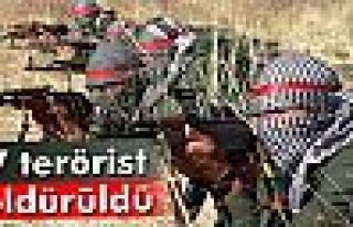 Ağrı'da 7 terörist öldürüldü!