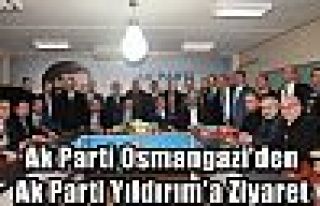 Ak Parti Osmangazi'den Ak Parti Yıldırım'a Ziyaret