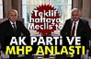 AK Parti ve MHP anlaştı! Başkanlık tamam