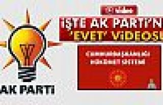 AK Parti'nin Evet Videosu Yayınlandı!