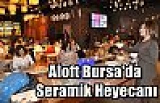 Aloft Bursa'da Seramik Heyecanı