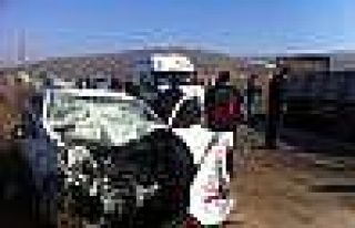 Amasya’da Otomobille Kamyon Çarpıştı: 1 Ölü