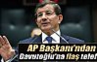 AP Başkanı, Başbakan Davutoğlu'nu aradı