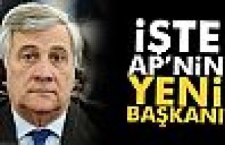 AP'nin yeni başkanı Antonio Tajani