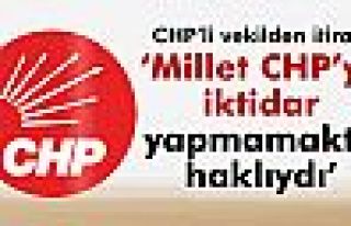 Atıcı: 'Millet CHP’yi iktidar yapmamakta haklıydı'