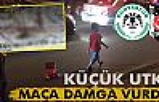 Atiker Konya-Beşiktaş maçında Düzceli Utku'nun...
