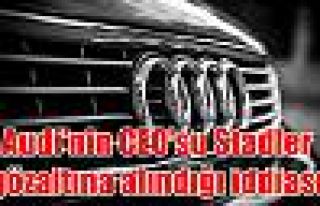 Audi'nin CEO'su Stadler gözaltına alındığı iddiası
