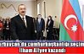 Azerbaycan'da cumhurbaşkanlığı seçimini İlham...