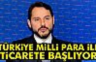 Bakan Albayrak açıkladı: 'Türkiye milli para ile...