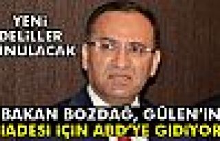 Bakan Bozdağ, Gülen’in iadesi için yarın ABD’ye...