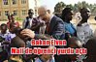 Bakan Elvan Mali'de öğrenci yurdu açtı