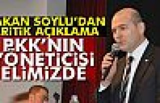 Bakan Soylu: 'Elimizde PKK’nın önemli düzeydeki...