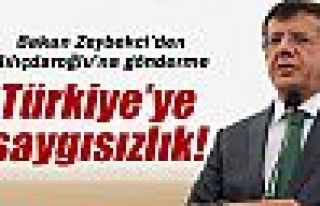 Bakan Zeybekci Kılıçdaroğlu'nu oy avcısına benzetti