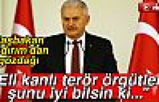 Başbakan Binali Yıldırım: 