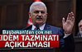 Başbakan Binali Yıldırım'dan Flaş Kıdem Tazminatı...