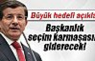 Başbakan Davutoğlu seçim beyannamesini açıkladı