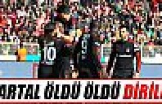 Beşiktaş, Sivasspor'u 1-0 mağlup etti