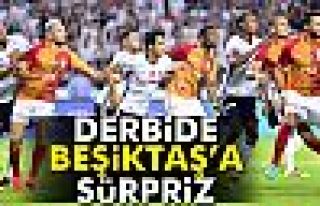 Beşiktaş'a Galatasaray derbisinde Demba Ba sürprizi