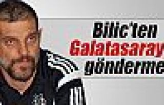 Bilic’ten Galatasaray’a gönderme