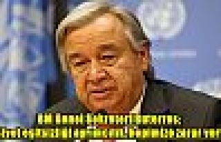BM Genel Sekreteri Guterres: Cinsiyet eşitsizliği...