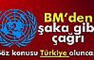BM'den Türkiye'ye şaka gibi çağrı