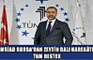 Bursa Şubesi Başkanı Osman Arslan, Afrin Operasyonuyla...