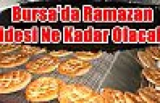 Bursa'da Ramazan Pidesi Ne Kadar Olacak?