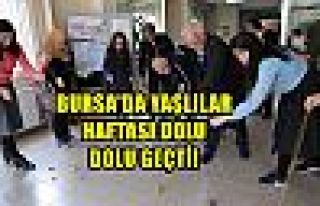 Bursa`da Yaşlılar Haftası Dolu Dolu Geçti