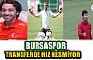 Bursaspor transferde hız kesmiyor