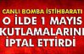 Canlı bomba istihbaratı Adana'da 1 Mayıs kutlamalarını...