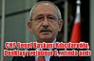 CHP Genel Başkanı Kılıçdaroğlu, Denktaş'ı...