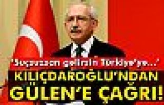 CHP Lideri Kılıçdaroğlu: 'Suçsuzsan gelirsin...