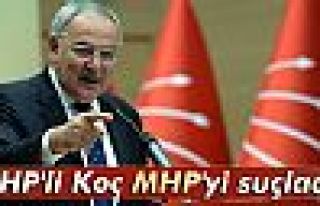 CHP'li Haluk Koç MHP'yi suçladı