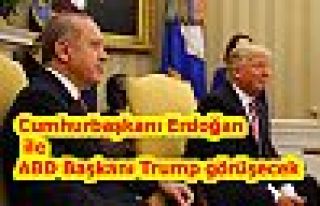 Cumhurbaşkanı Erdoğan ile ABD Başkanı Trump görüşecek