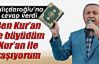 Cumhurbaşkanı Erdoğan, Kemal Kılıçdaroğlu’na...