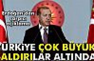 Cumhurbaşkanı Erdoğan: Türkiye içeride ve dışarıda...