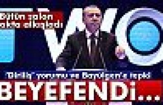 Cumhurbaşkanı Erdoğan'dan Diriliş'e destek Bayülgen'e...