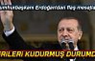Cumhurbaşkanı Erdoğan'dan flaş mesajlar!
