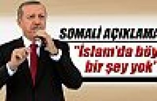Cumhurbaşkanı Erdoğan'dan Somali'deki saldırı...