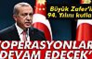 Cumhurbaşkanı Erdoğan'ın 30 Ağustos Zafer Bayramı...
